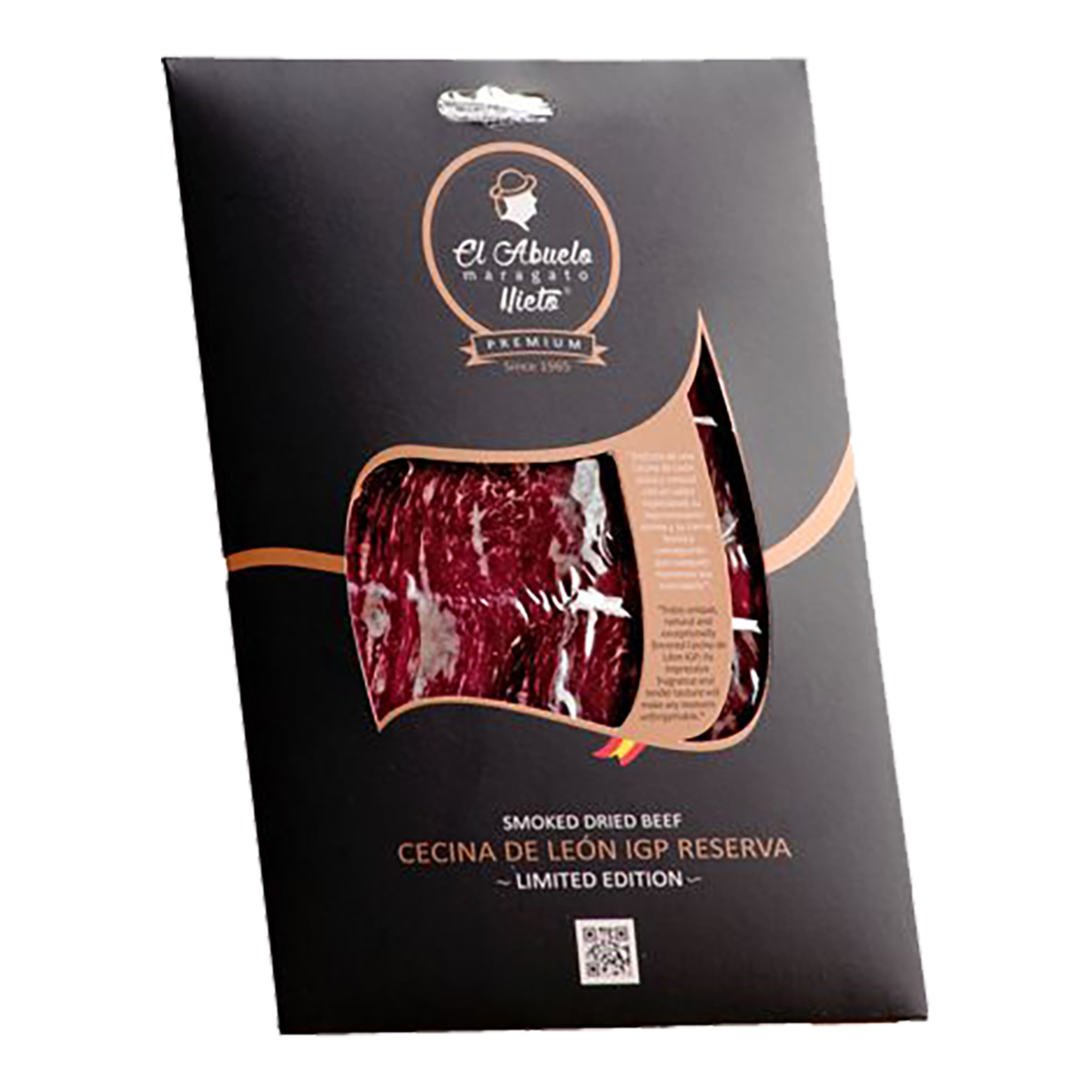 Imagen 0 de Cecina de vaca IGP Premium loncheada El Abuelo Maragato Cecinas Nieto