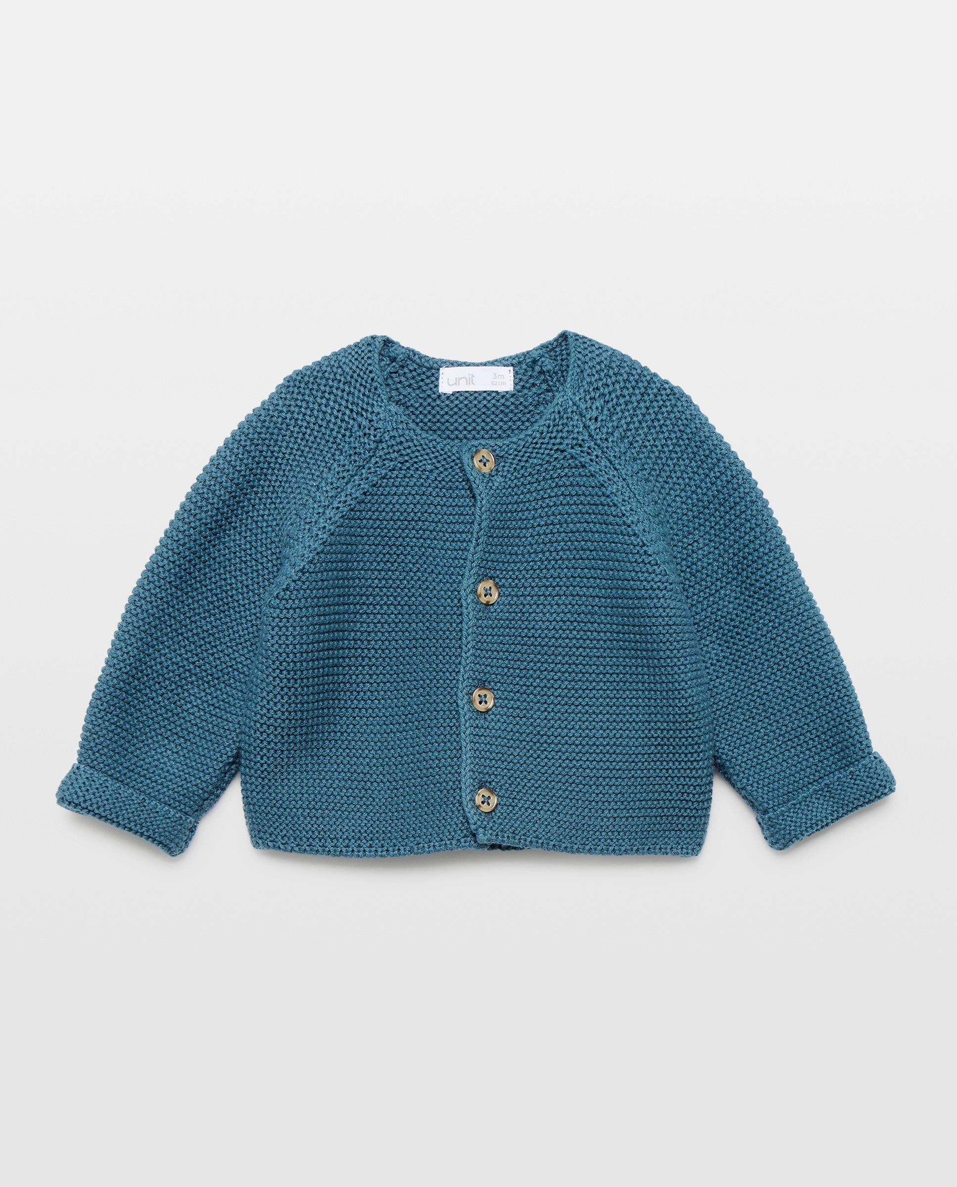 Chaqueta de recién nacido básica 400 Azul-1