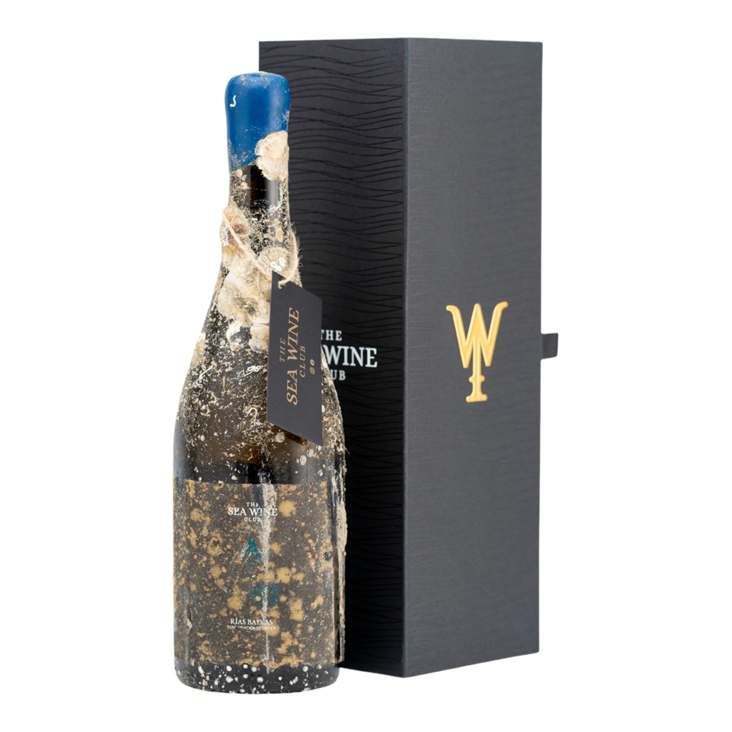 Imagen 0 de Estuche vino blanco W03 Albariño 2022 Bodega Submarina del Mediterráneo Rías Baixas