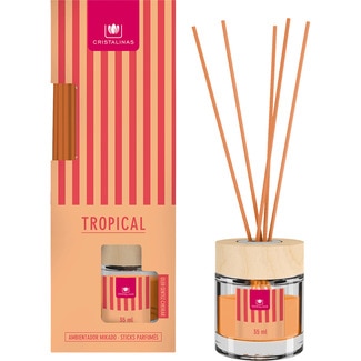 ambientador mikado aroma Tropical envase 35 ml - Cristalinas