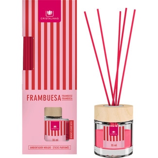ambientador mikado Frambuesa frasco 35 ml - Cristalinas