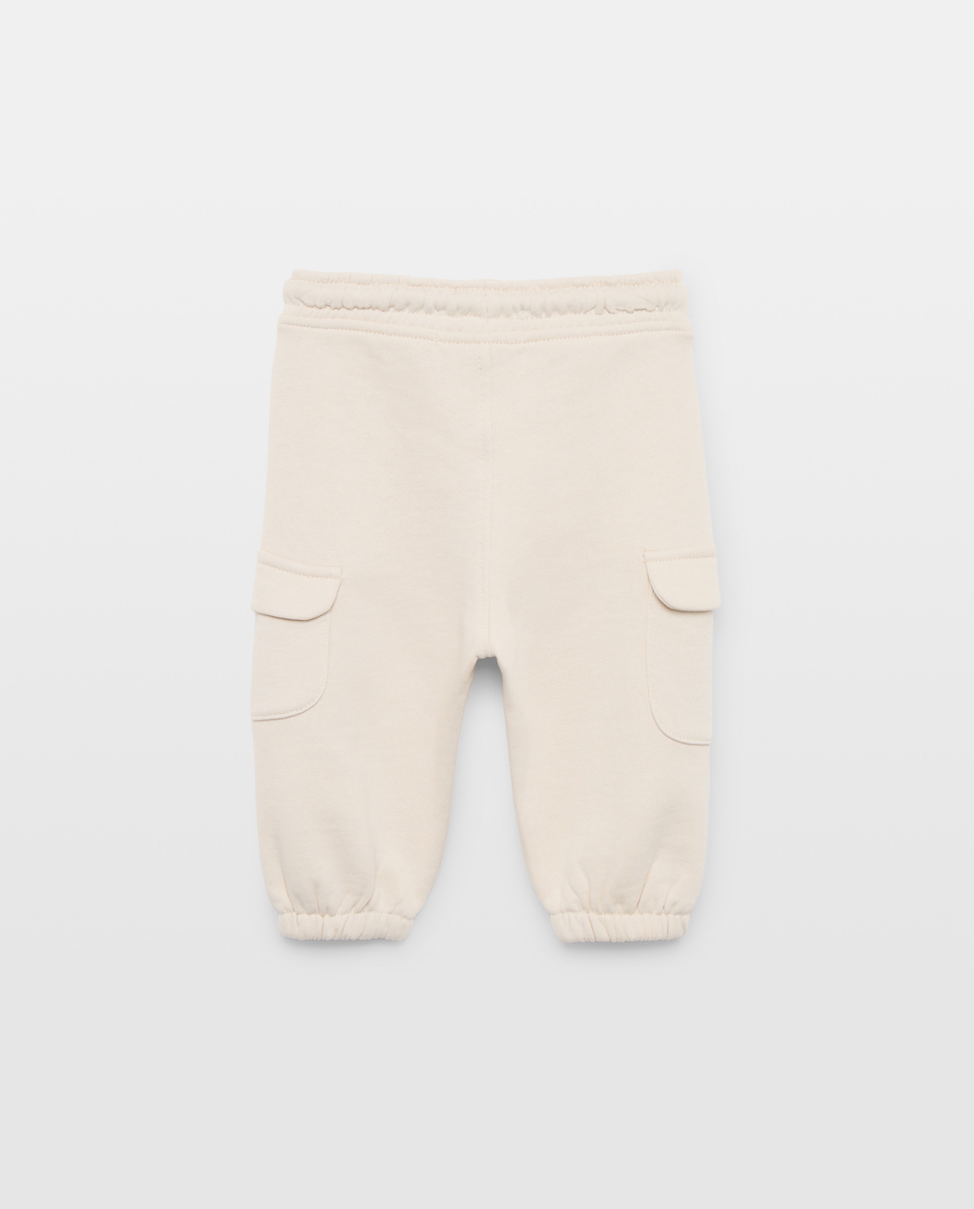 Pantalón de bebé en felpa lisa - Baby El Corte Inglés - 850 Piedra 850 Piedra-2