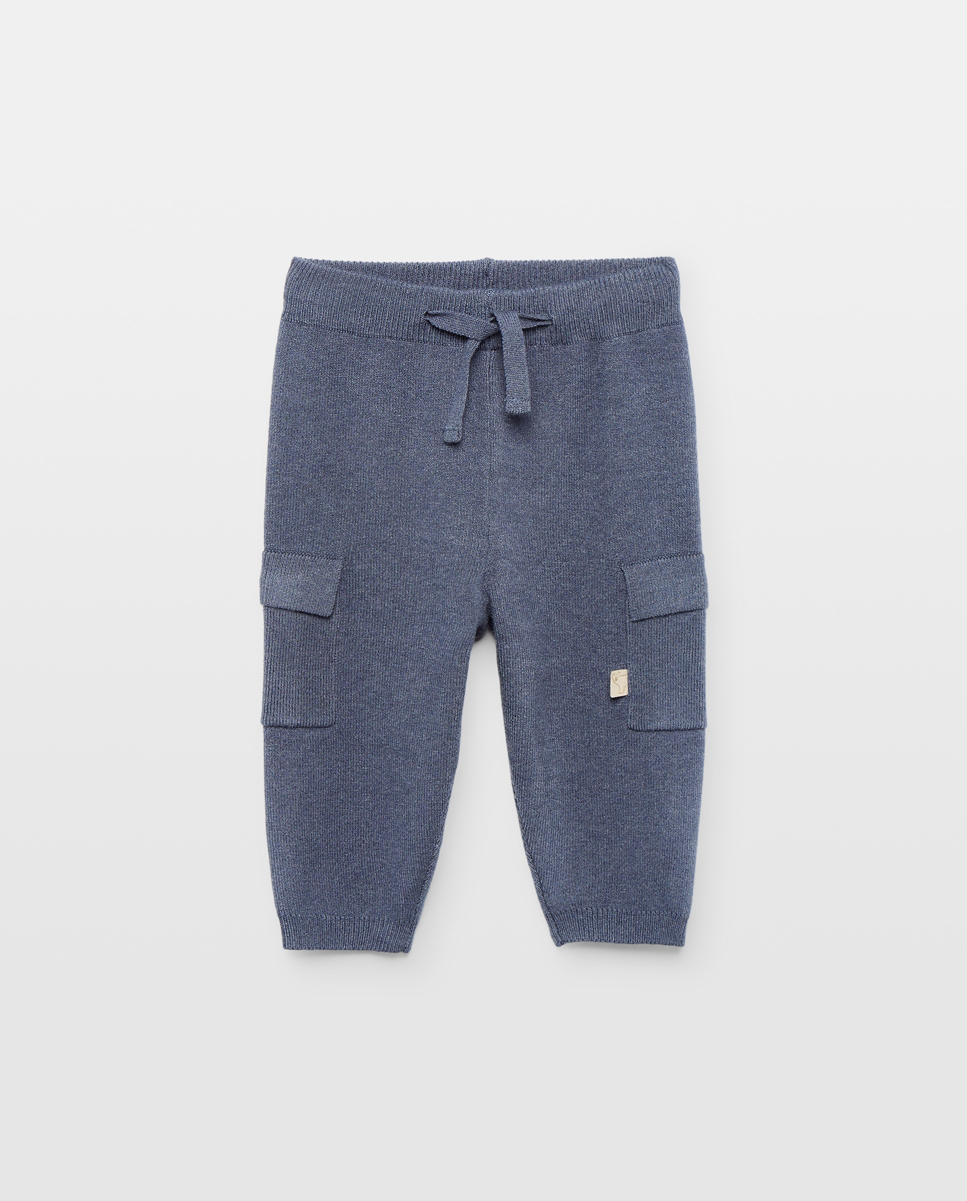 Pantalón tricot de bebé - Baby El Corte Inglés - 400 Azul 400 Azul-1