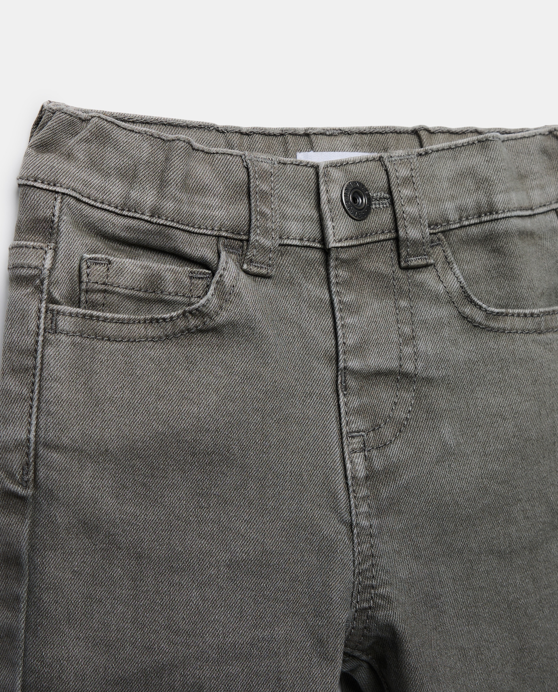 Pantalón de bebé denim color 5 bolsillos lavado 520 Kaki-3