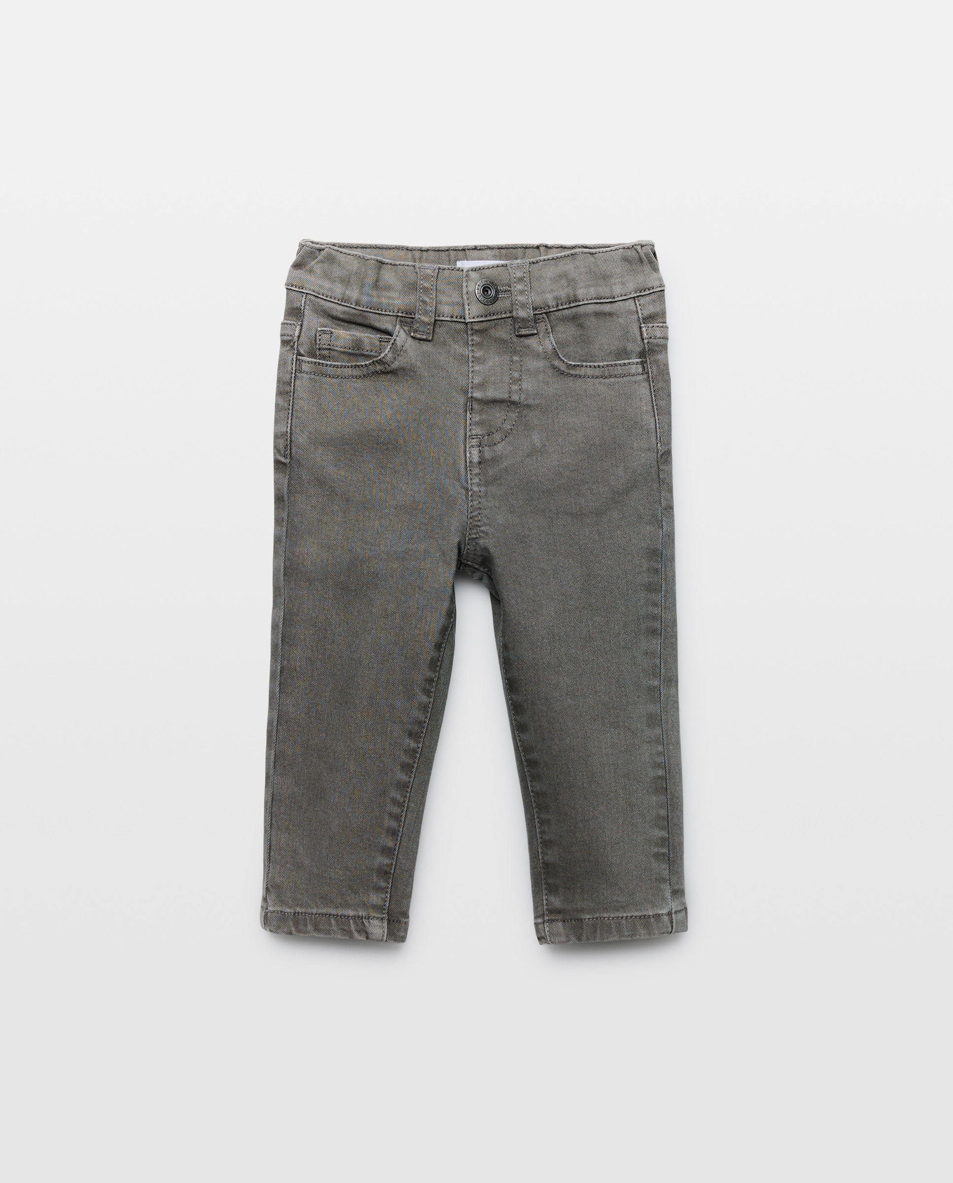 Imagen 0 de Pantalón de bebé denim color 5 bolsillos lavado