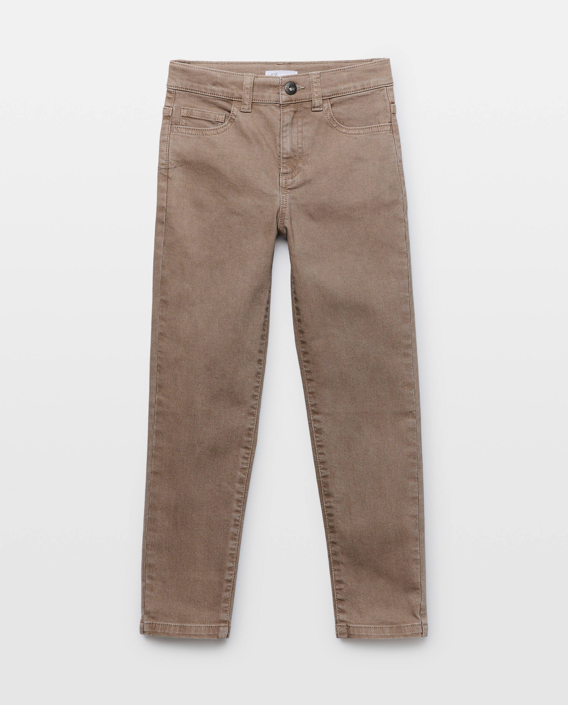 Imagen 0 de Pantalón de niño denim color 5 bolsillos lavado