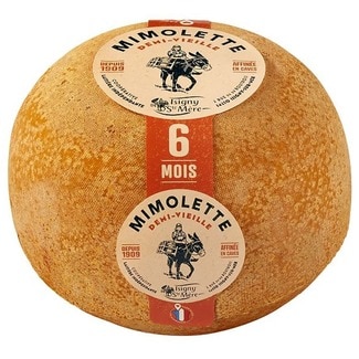 Queijo Mimolete 6 meses Peso Aproximado por Kg ao peso 1 kg - Isigny Saint-meré