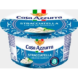 Queijo Stracciatella unidade 150 g - Casa Azzurra