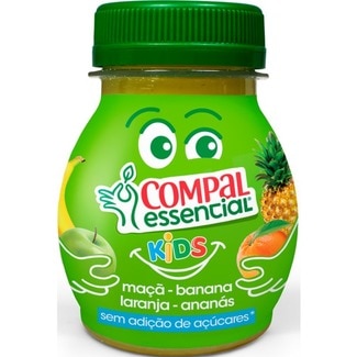 Essencial Maçã, Banana, Laranja e Ananás unidade 110 ml - Compal
