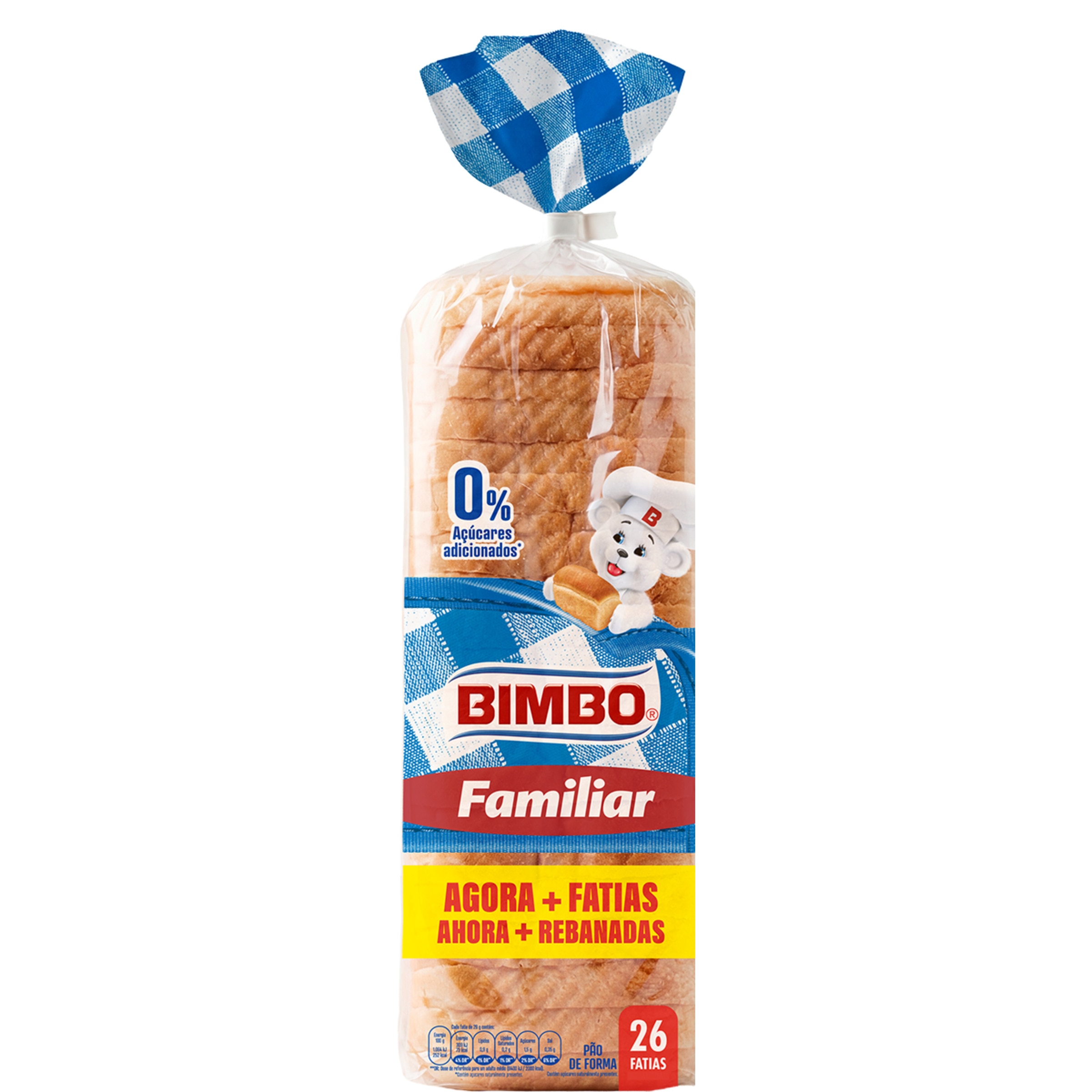 Pão Sandwich Familiar embalagem 700 g