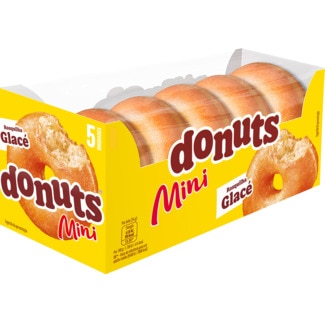 Glacé Mini 5 Unidades embalagem 120 g - Donuts