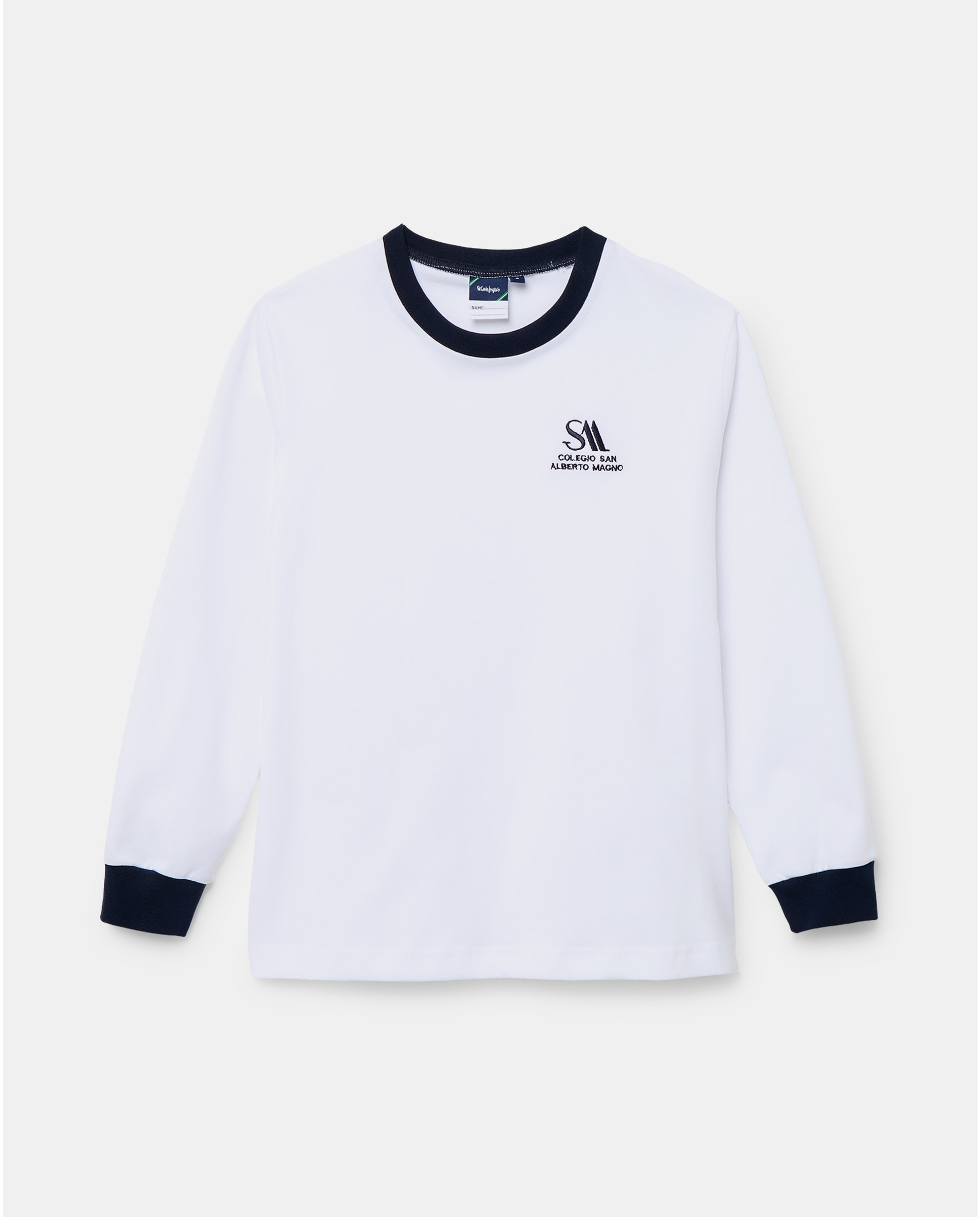 Imagen 0 de Camiseta ml de uniformes Multicolor