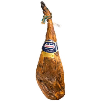 jamón de cebo ibérico 50% raza ibérica corte a cuchillo - Julian Martin