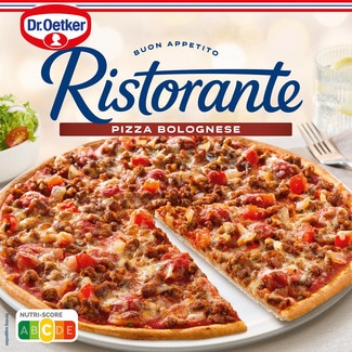 pizza con carne de ternera Bolognesa estuche 375 g - Dr.oetker Ristorante