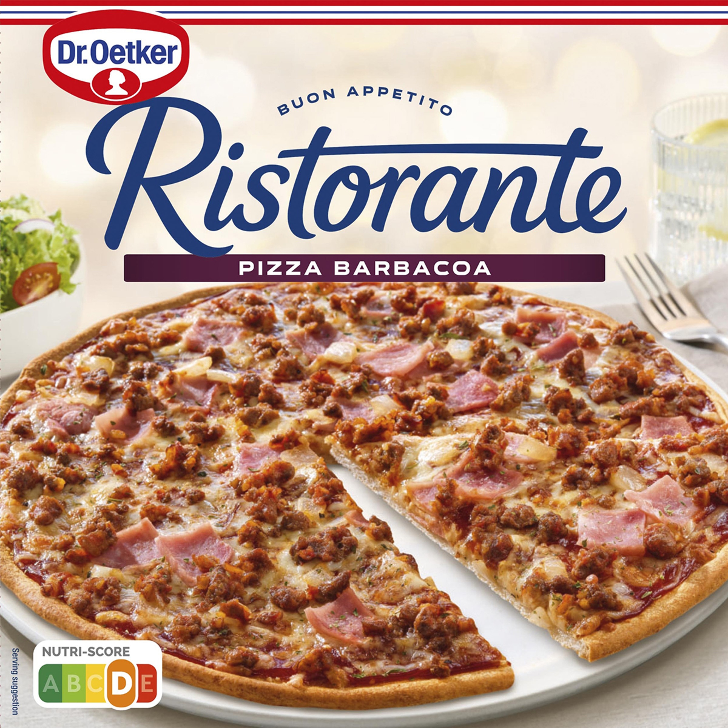 pizza sabor barbacoa estuche 340 g