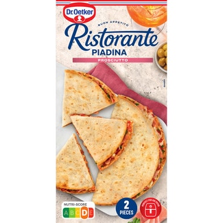 piadina prosciutto 2 unidades estuche 280 g - Dr.oetker Ristorante