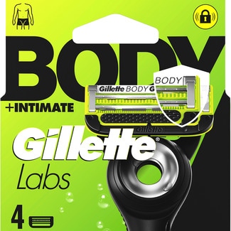 Labs recambio de maquinilla de afeitar caja 4 unidades - Gillette Body