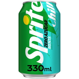 refresco de menta sabor lima limón sin azúcar con gas lata 33 cl - Sprite Zero
