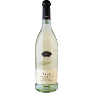 vino blanco italiano de uvas Pinot Grigio de Veneto botella 75 cl - Canti
