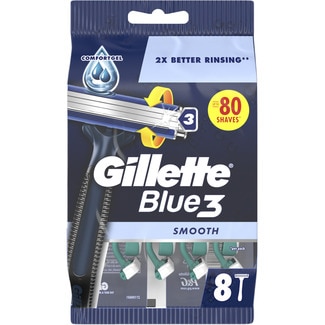 Blue 3 maquinillas de afeitar desechables bolsa 8 unidades - Gillette