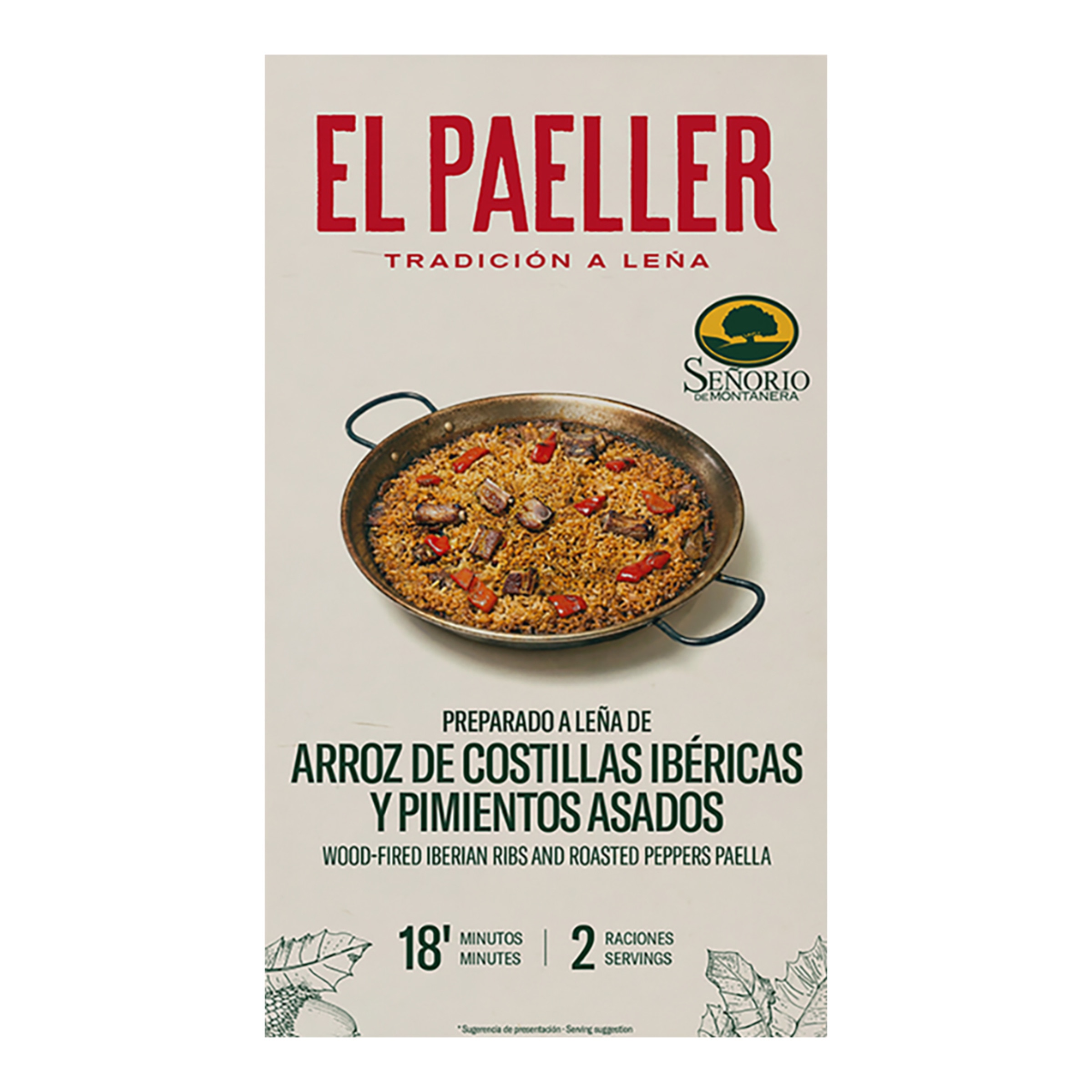 Imagen 0 de Arroz de costillas Ibéricas y pimientos asados a la leña El Paeller