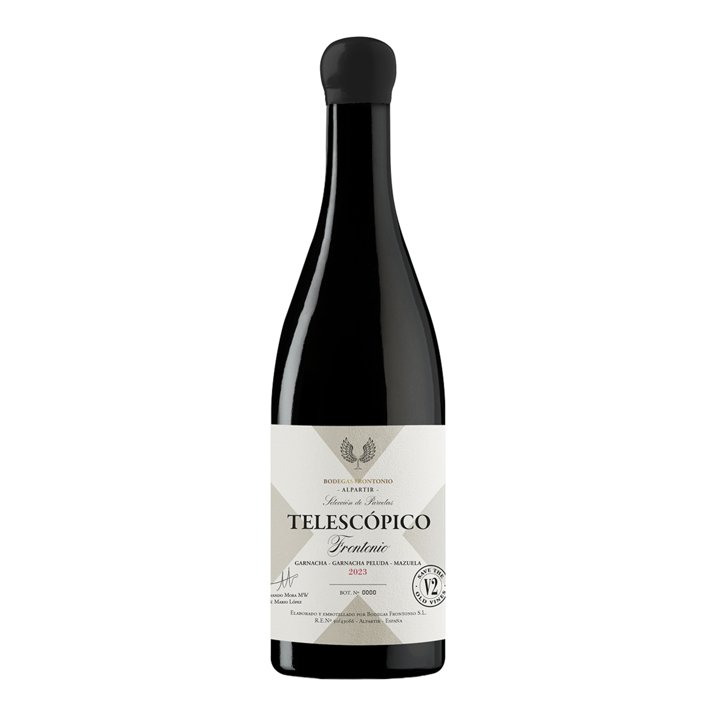 Imagen 0 de Vino tinto Telescópico Frontonio 2023 Aragón