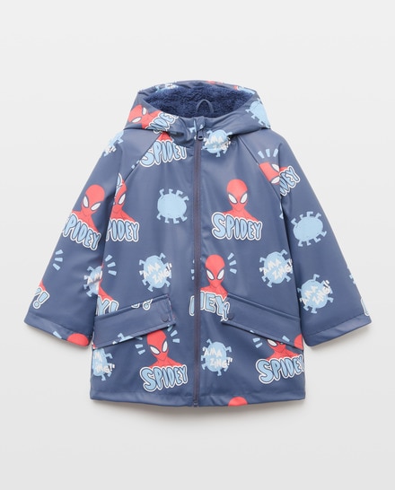 Parka de Spiderman engomada de niño - Kids El Corte Inglés - Azul marino