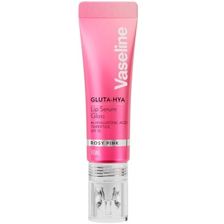 Bálsamo Labial Gluta-Hya Rosy Pink embalagem 10 ml - Vaseline