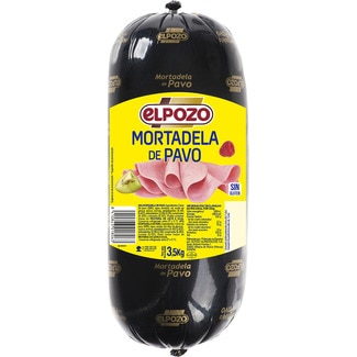 mortadela de pavo - Elpozo