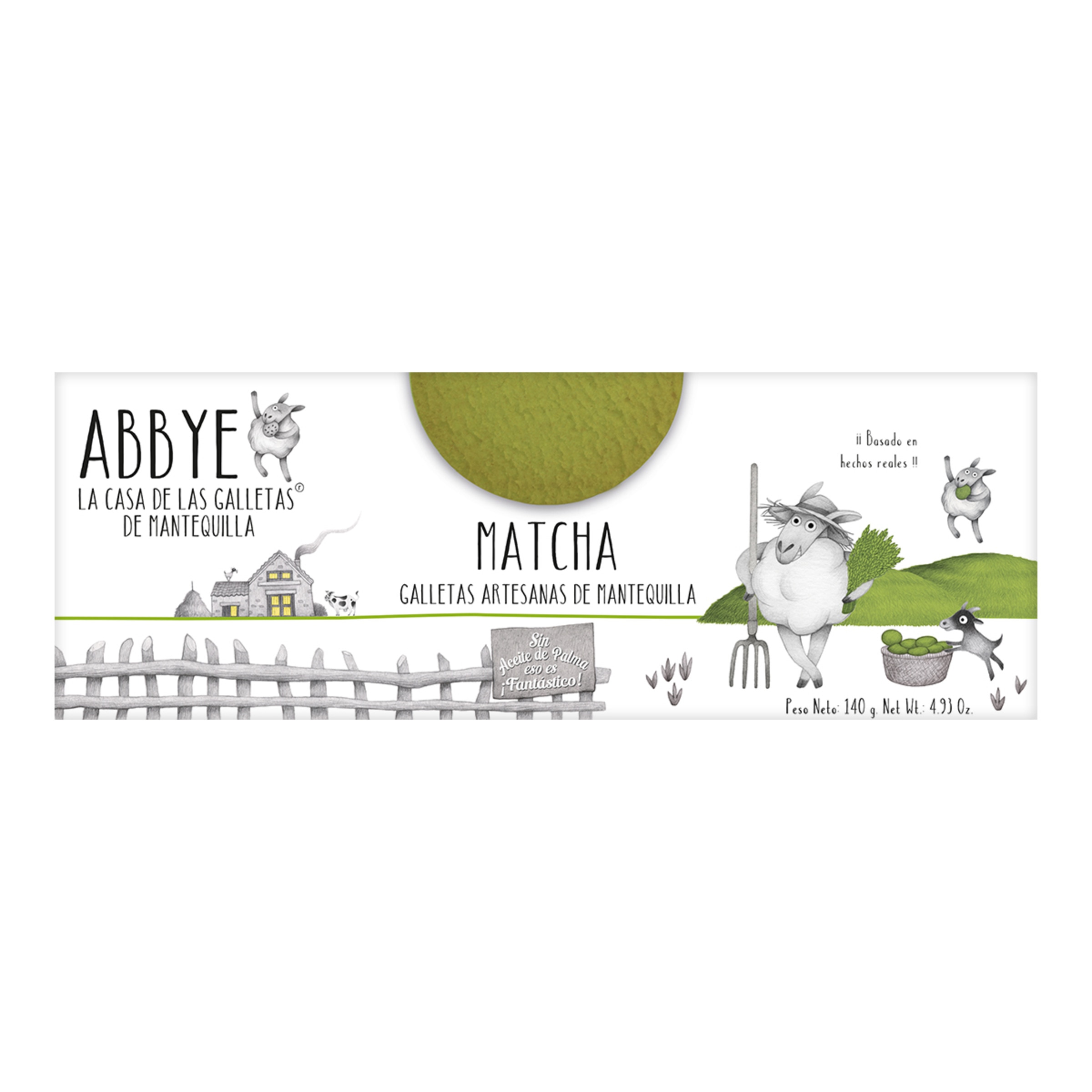 Imagen 0 de Galletas de mantequilla con Té Matcha Abbye