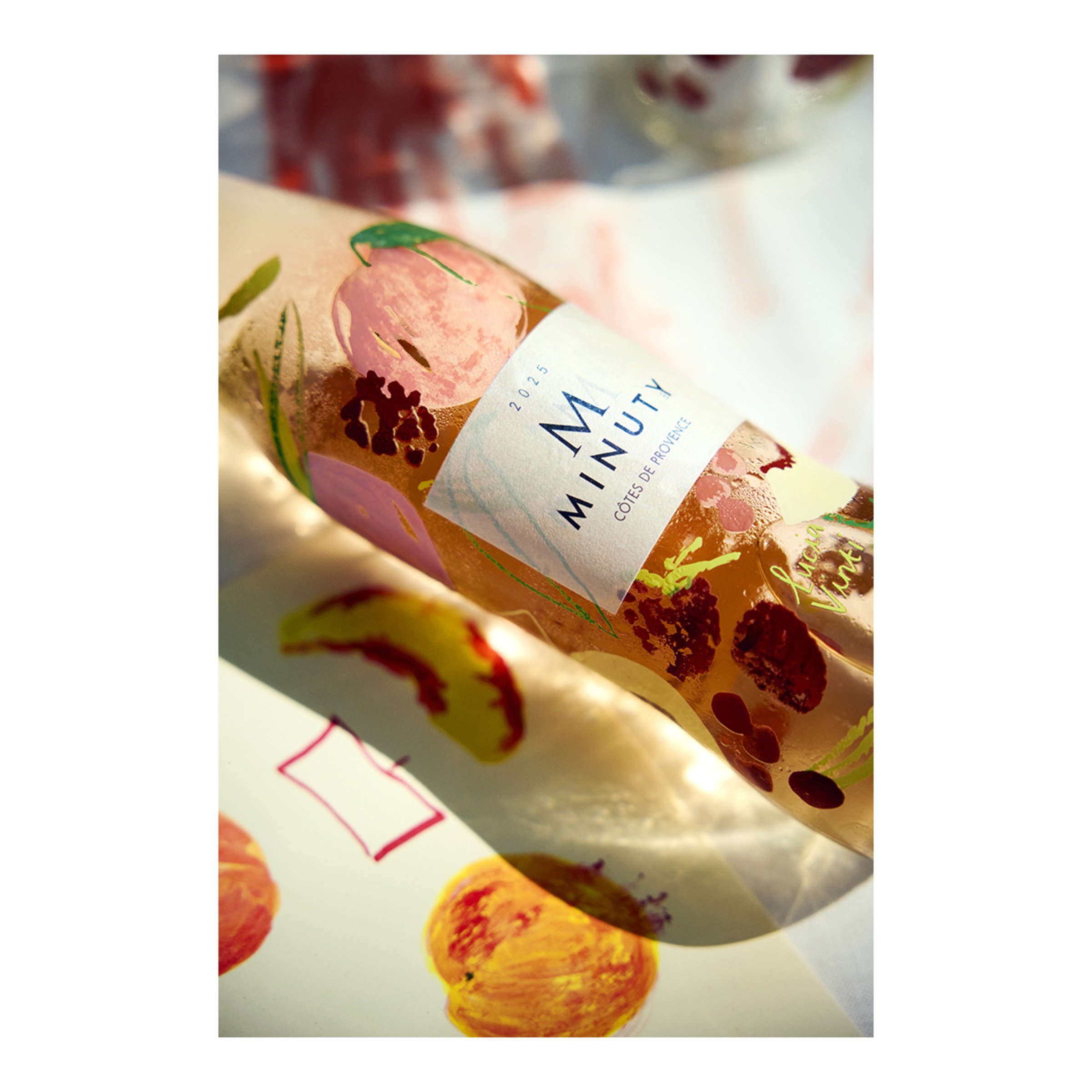 Vino rosado M de Minuty Edición Limitada Henriette Arcelin Côtes de Provence 5