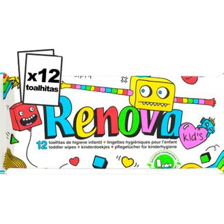 Toalhitas Infantis 12 unidades - Renova