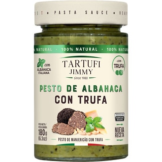 salsa pesto con trufa bote 180 g - Tartufi Jimmy