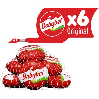 Original queso edam mini snack 6 porciones bolsa 120 g - Mini Babybel