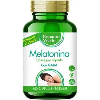 melatonina bote 180 cápsulas - Espacio Verde