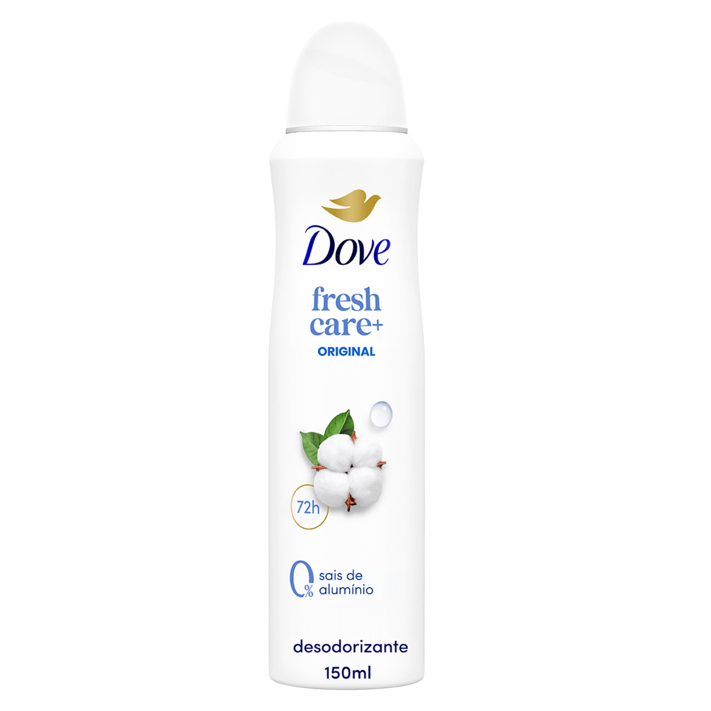 Desodorizante Spray Original 0% Alumínio embalagem 150 ml