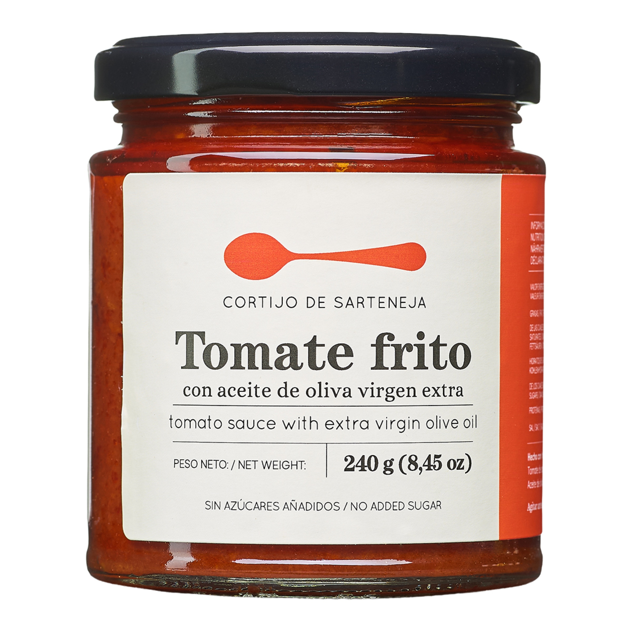 Imagen 0 de Salsa de tomate frito Cortijo de Sarteneja