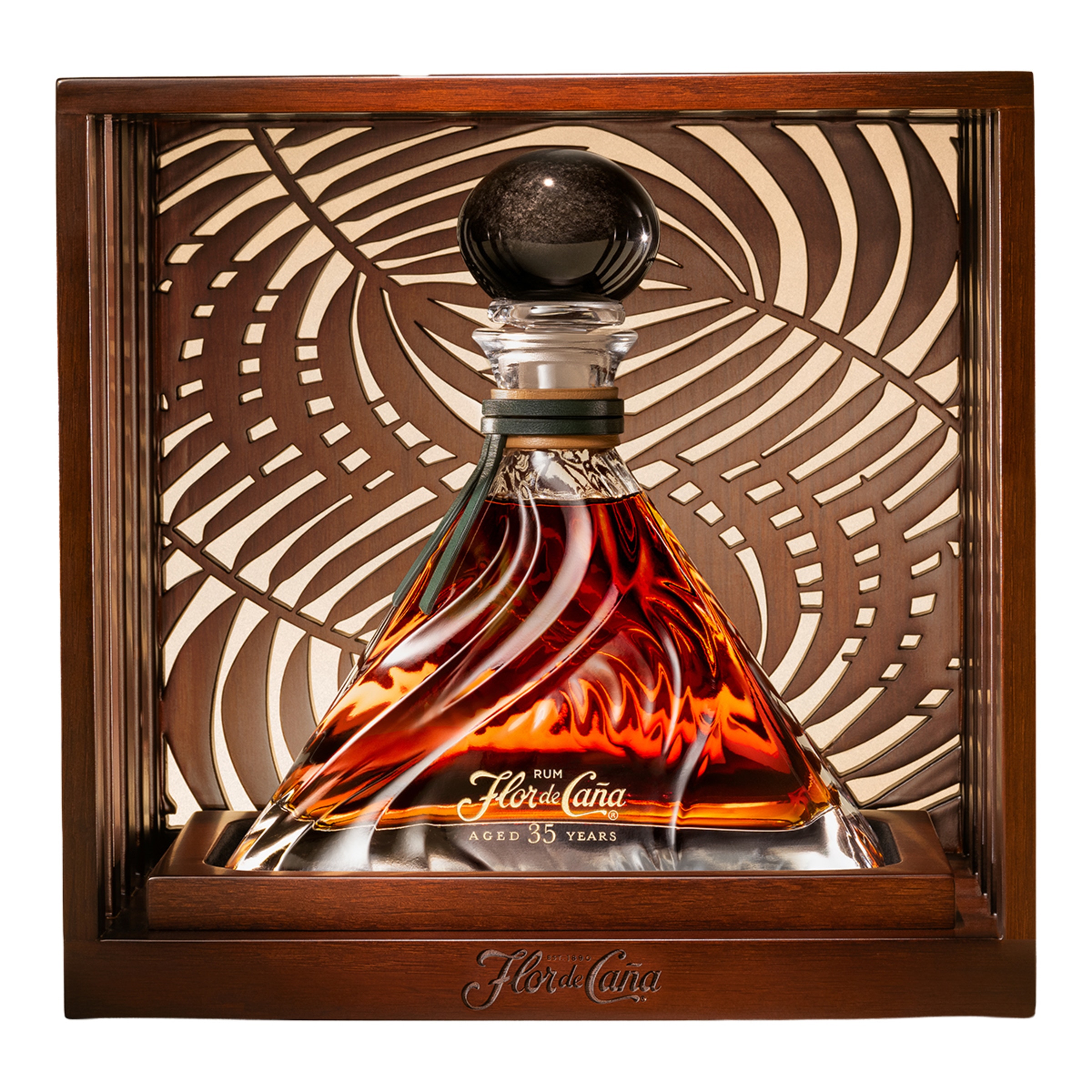 Imagen 0 de Estuche ron añejo 35 años Flor de Caña