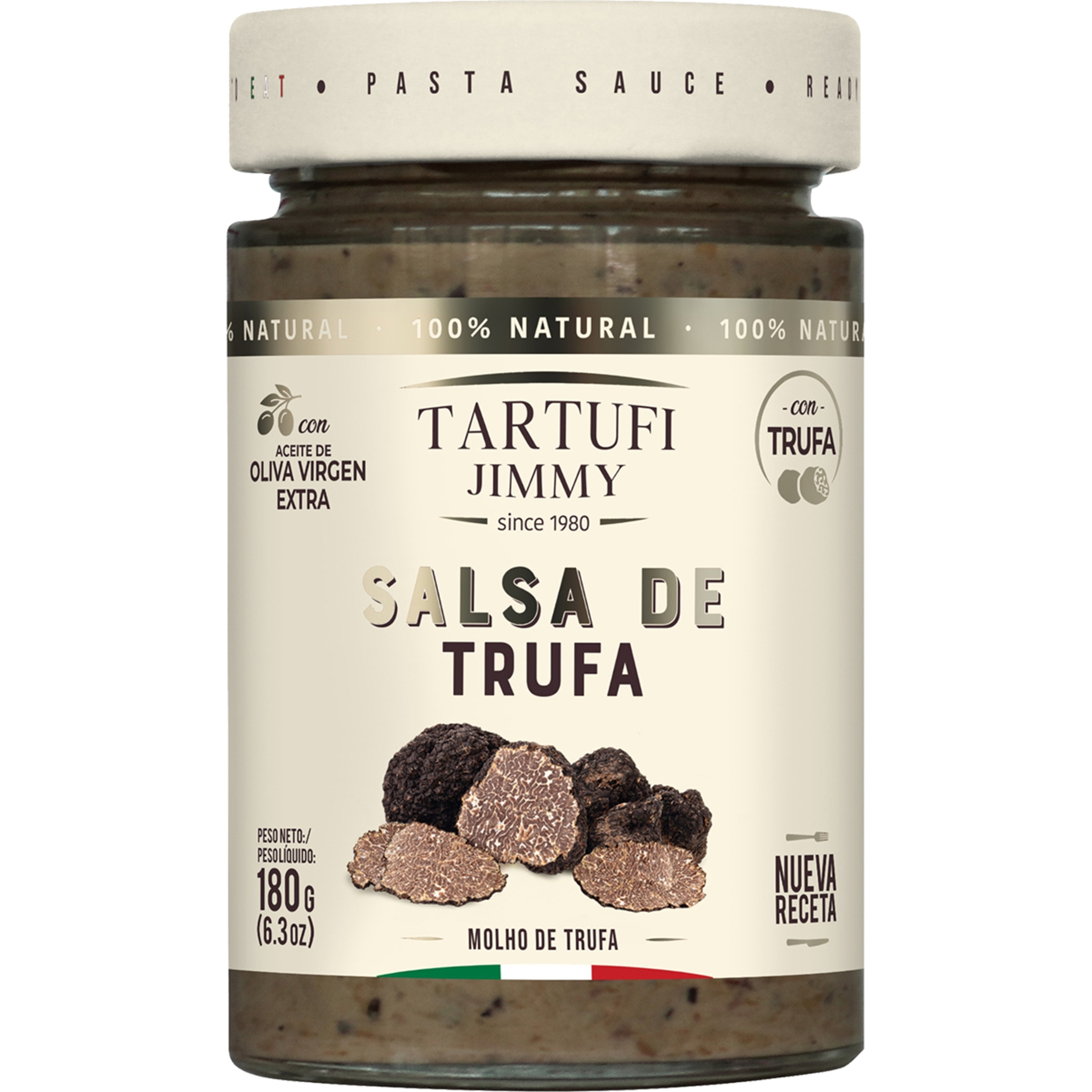 salsa de trufa frasco 180 g