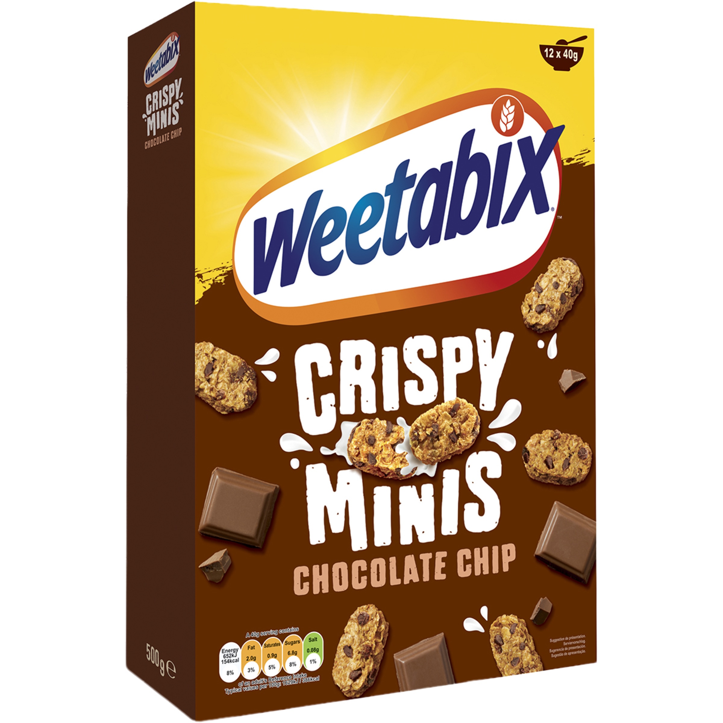 Crispi Minis cereales de desayuno con chocolate paquete 500 g
