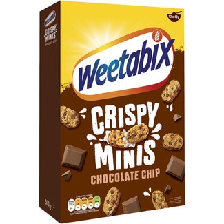 Crispi Minis cereales de desayuno con chocolate paquete 500 g - Weetabix