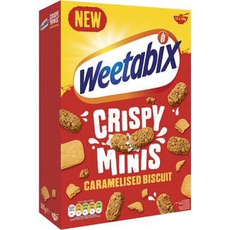 mini cereales crujientes sabor galleta caramelizada paquete 500 g - Weetabix