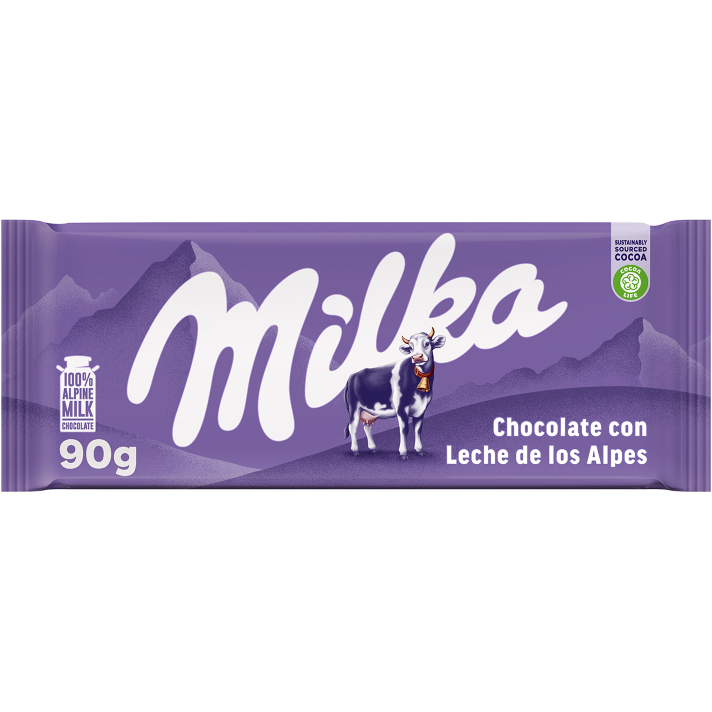 chocolate con leche tableta 90 g