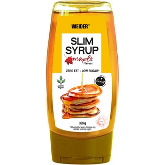 sirope vegano ligero sabor arce sin grasa y bajo en azúcar bote 250 ml - Weider