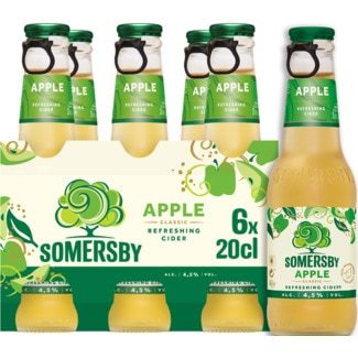 Sidra Mini sabor Maçã Pack 6 garrafa 20 cl - Somersby