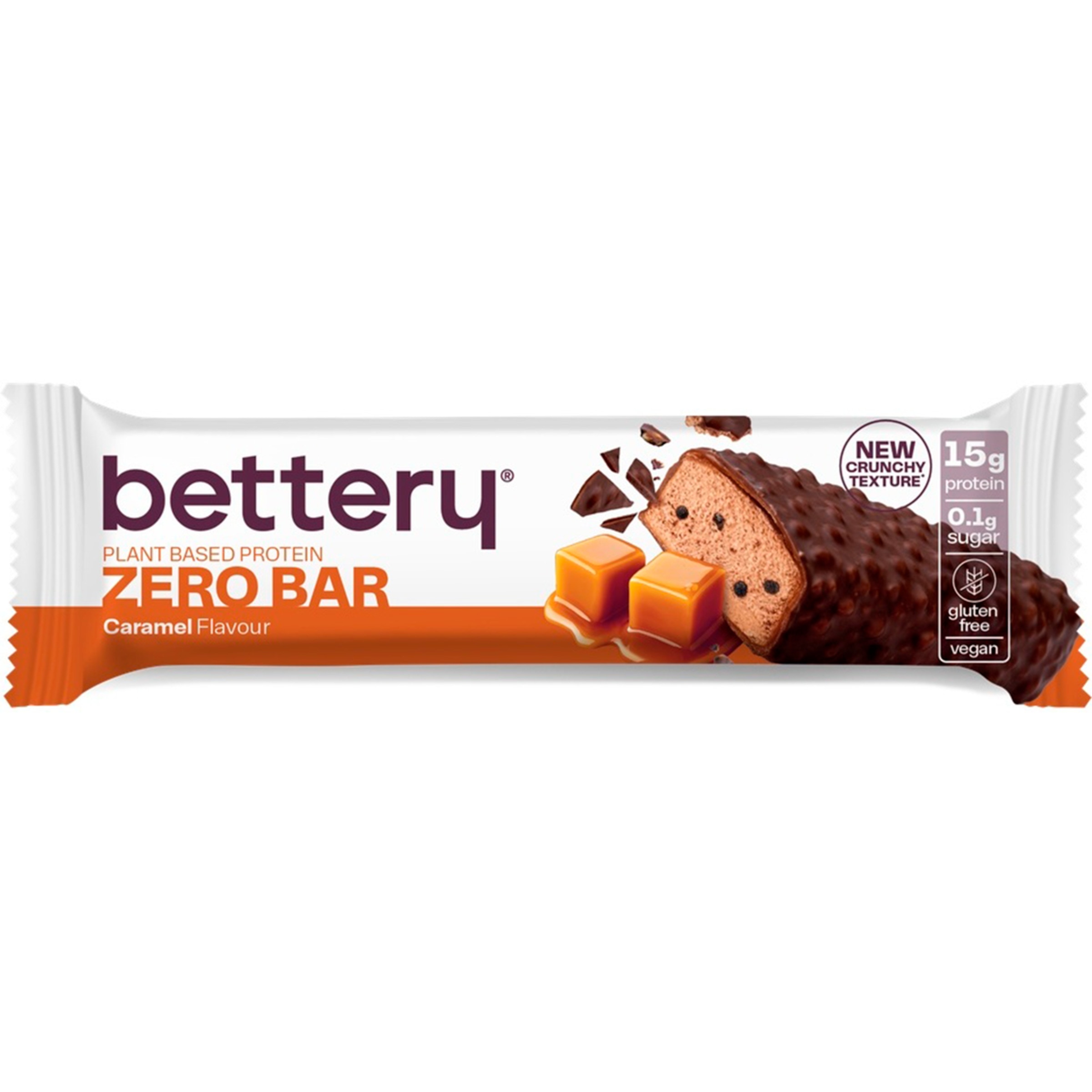 Barra Zero Caramelo embalagem 55 g