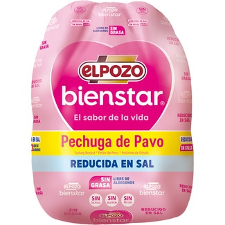 BienStar pechuga de pavo sin grasa reducido en sal - Elpozo