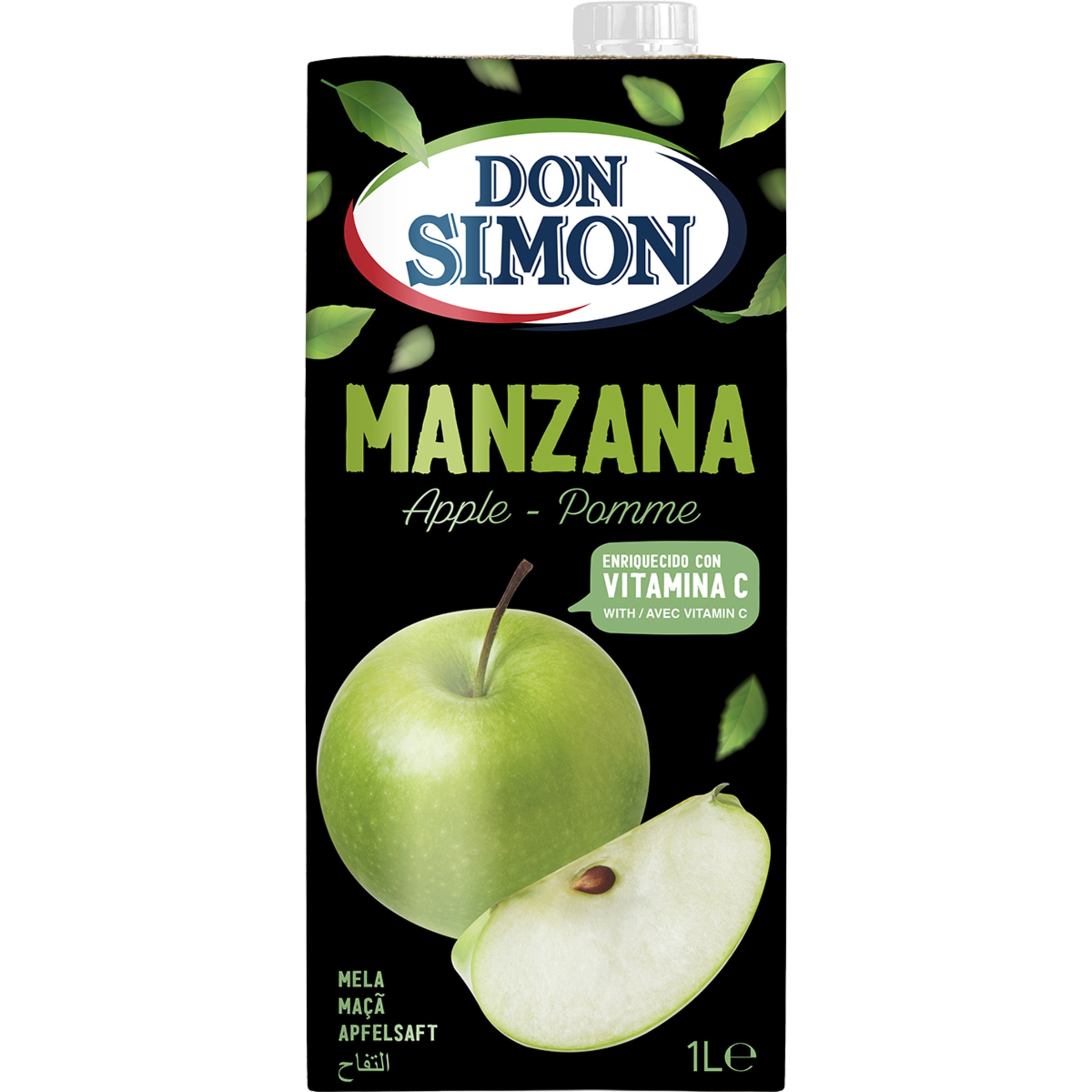 zumo de manzana a partir de concentrado brik 1 l