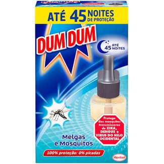 Inseticida Elétrico Recarga Melgas e Mosquitos embalagem 1 unidade - Dum Dum
