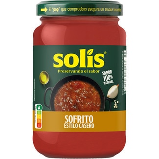 sofrito con cebolla y ajo frasco 340 g - Solis